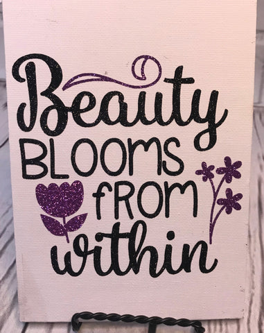 Beauty Blooms From Within