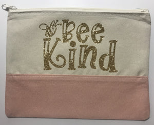 KINDNESS Matters Collection **NEW** "Bee Kind" in pink/cream with gold writing