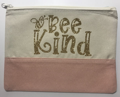 KINDNESS Matters Collection **NEW** "Bee Kind" in pink/cream with gold writing