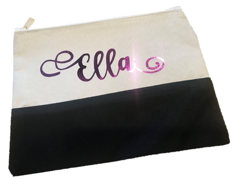 Personalized Make-up Clutch